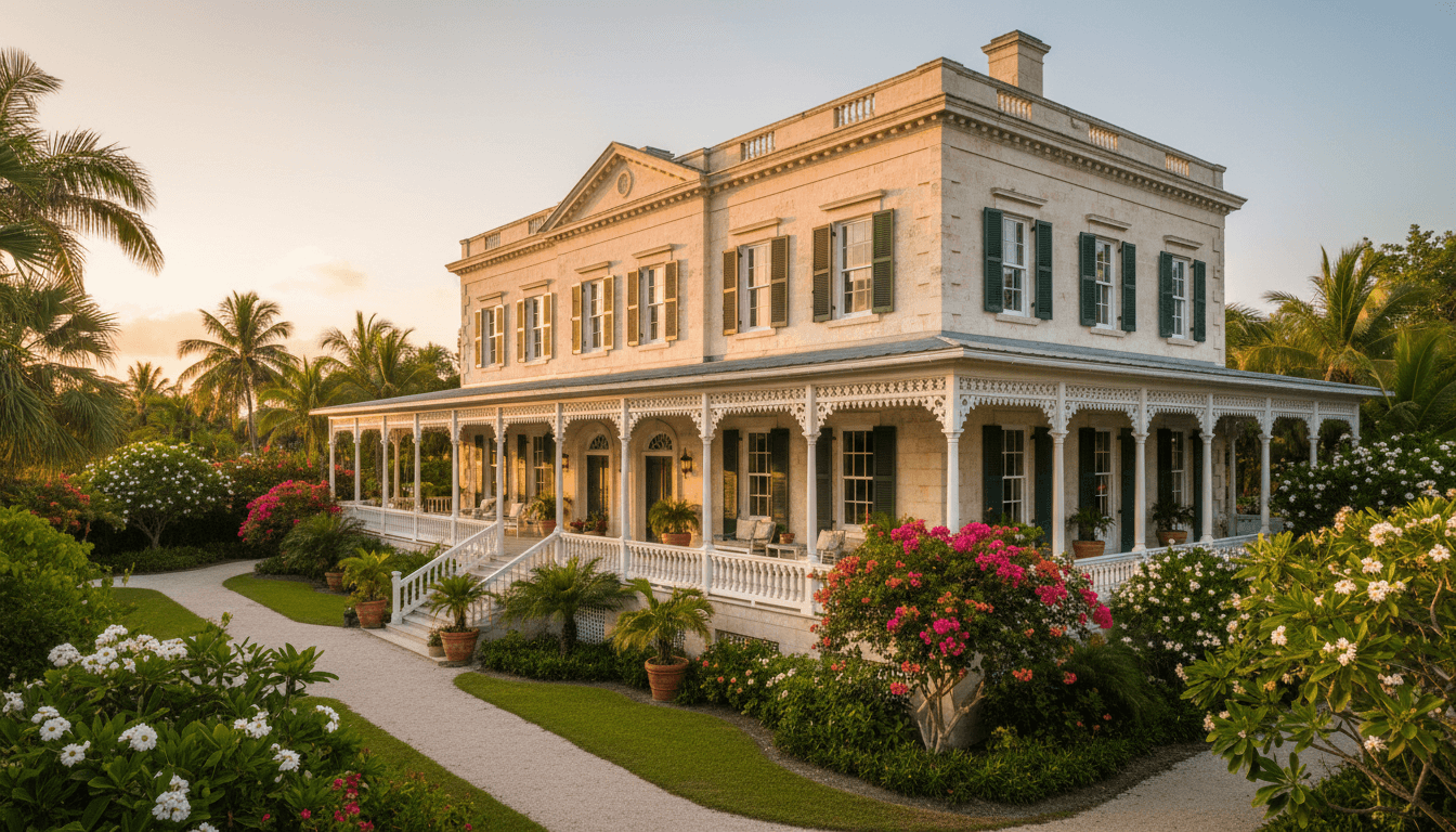 Illustrative exterior concept for The Mansion