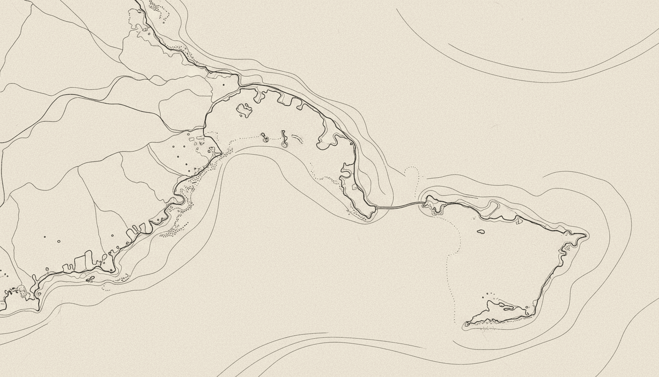 Conceptual map illustration of Nassau